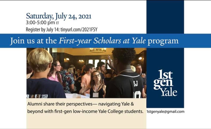 text and photo of students