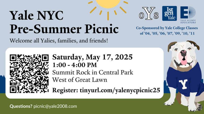 Yale NYC Pre-summer picnic